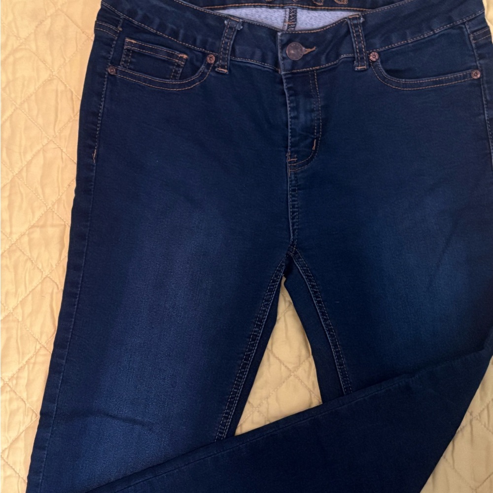 Wax Jean Women's Deep Indigo Skinny Jeans